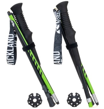 СКЛАДНЫЕ БЕГОВЫЕ ПАЛКИ АЛЮМИНИЕВЫЕ 7075 3-Х ПРЕДМЕТНЫЕ ROCKLAND РАССТОЯНИЕ 120СМ