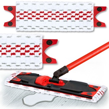 2x WKŁAD DO MOPA PŁASKIEGO VILEDA ULTRAMAX ZAPAS Vileda TURBO XL Końcówka