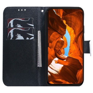 Чехол-кошелек с узором L для iPhone 16 Pro
