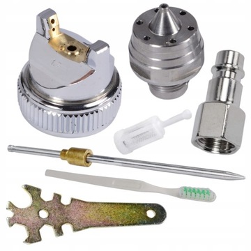 КРАСКУ ДЛЯ ПОКРАСКИ 2 ФОРСУНКИ HVLP 600ML 1,4 мм 1,7 мм