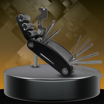 НАБОР КЛЮЧЕВЫХ КЛЮЧЕЙ ДЛЯ ВЕЛОСИПЕДА MULTITOOL 16в1