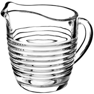 DZBANEK SZKLANY MLECZNIK DO MLEKA 200 ml WODY NAPOJÓW DZBANUSZEK NA MLEKO