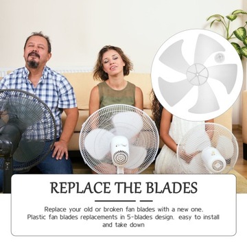 5-створчатый пол с электролопастями вентилятора