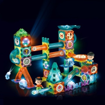 МАГНИТНЫЕ КОНСТРУКЦИОННЫЕ БЛОКИ СТОЙКА ДЛЯ ШАРОВ ДЕТСКАЯ XXL 75 шт. ВУПИ