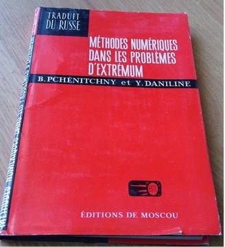 Méthodes numériques dans les problèmes d'extrémum