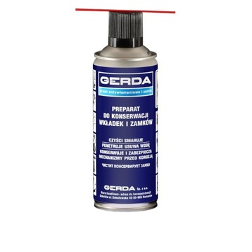 Preparat do konsweracji zamków i wkładek GERDA 400 ml