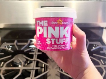 THE PINK STFF ОЧИЩАЮЩАЯ ПАСТА 850г + ПЕНА ДЛЯ ЧИСТЕНИЯ ВАННОЙ 850МЛ