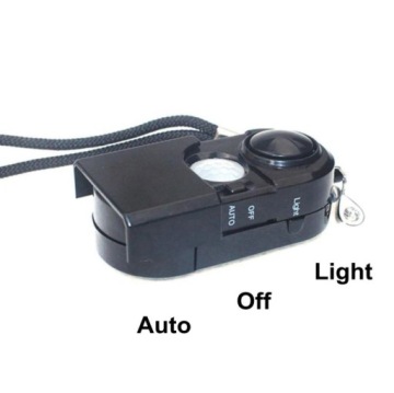 МИНИ-ПИР-ДАТЧИК ДВИЖЕНИЯ С СИГНАЛИЗАЦИЯЮ 120 ДБ ПОРТАТИВНЫЙ ТУРИСТИЧЕСКИЙ СВЕТОДИОДНЫЙ СВЕТОДИОД SOS