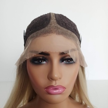 Парик LACE FRONT Блондин 40/55/80см + шапочка БЕСПЛАТНО