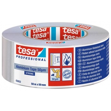 TESA 63652 SAMOPRZYLEPNA TAŚMA ALUMINIOWA 50mm/50m