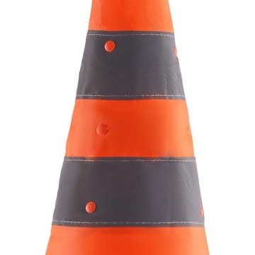 Стойка шлагбаумная 4 шт. 245х245ММ складная со светоотражающим воротником