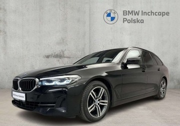 BMW Seria 5 G30-G31 Touring Facelifting 2.0 520d 190KM 2022 BMW Seria 5 520d xDrive, Hak, HiFi, Faktura VAT 23, Serwis ASO 2.0 Diesel