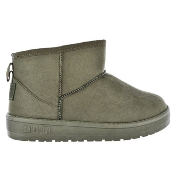 ЖЕНСКАЯ ЗИМНЯЯ ОБУВЬ BIG STAR, СНЕЖНЫЕ БОТИНКИ С УТЕПЛЕНИЕМ