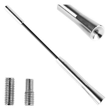 ANTENA SAMOCHODOWA BAT MASZT 20cm UNIWERSALNY