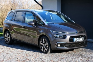 Citroen Grand C4 Picasso II Grand Picasso Facelifting 2.0 BlueHDi 150KM 2017 Citroen C4 Grand Picasso II FL 2.0 HDi kamera panorama nawigacja 7-miejsc, zdjęcie 13