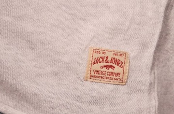 JACK&JONES sweter MELANGE grey ATTEND _ 2XL
