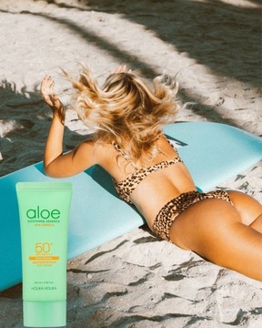 Holika Holika Aloe Water Proof Sun Gel SPF50+ - солнцезащитный гель 100мл