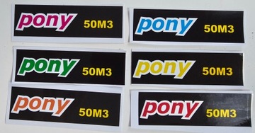 Romet Motorynka naklejki komplet kolory Schowek zbiornik oslona naklejka