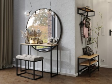 ПОЛКА ДЛЯ ОБУВИ LOFT HALLEY СКАМЬЯ 90 СМ с полкой