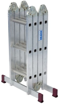 ПОВОРОТНАЯ ЛЕСТНИЦА Krause Corda 4,4 м ПЛАТФОРМА 150 кг