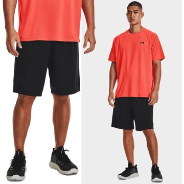 KRÓTKIE SPODENKI MĘSKIE UNDER ARMOUR SZYBKOSCHNĄCE SZORTY SPORT 1376943-001