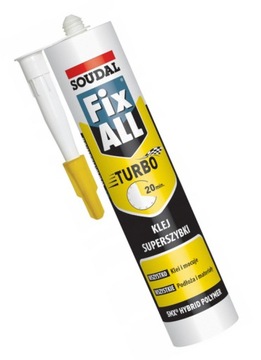 Soudal Klej Elastyczny Fix All Turbo Superszybki