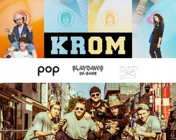 Kendama Krom POP LOL Żółty
