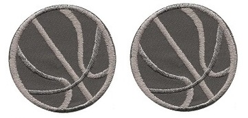 пара мячей для брюк нашивка на спортивный костюм термозаплаты SM PL