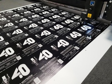 ФОЛЬГОВЫЕ НАКЛЕЙКИ 1м2, любой формы, мономерная фольга