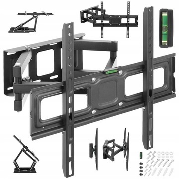 КРЕПЛЕНИЕ ДЛЯ ТЕЛЕВИЗОРА ПОДВЕСКА ДЛЯ ТВ СИЛЬНЕЕ ВРАЩАЮЩАЯСЯ 3D РЕГУЛИРОВКА 25–70 ДЮЙМОВ