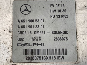 E220 W212 MERCEDES ŘÍZENÍ MOTORU A6519005301