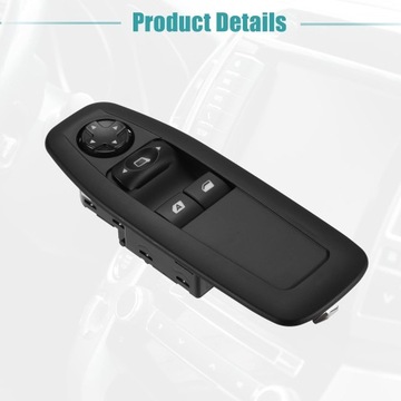 96751127ZD HLAVNÍ ELELKTRICKÝ PŘEPÍNAČ SKEL DO PEUGEOT 208