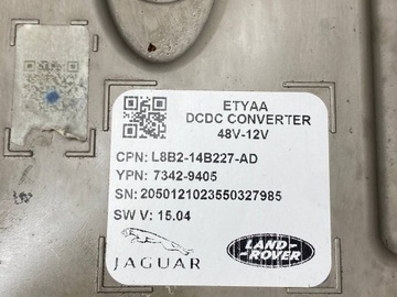 MODUL ŘÍZENÍ MĚNIČ HYBRIDNÍ NAPÍNÁK LAND RANGE ROVER JAGUAR OE