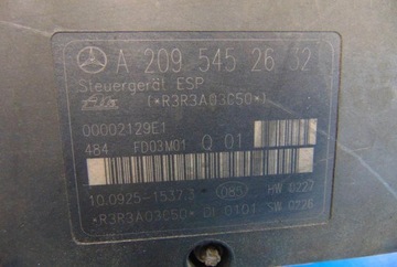 MERCEDES C-CLASS W203 НАСОС АБС A2034310912