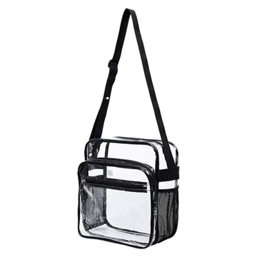 Fashion Transparent Crossbody Bag Women Men Purse Bag Causal for Festivals