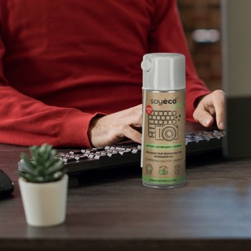 САЛФЕТКИ ДЛЯ ЧИСТКИ ЭКРАНА ECO WIPES 100 шт + СЖАТЫЙ ВОЗДУХ