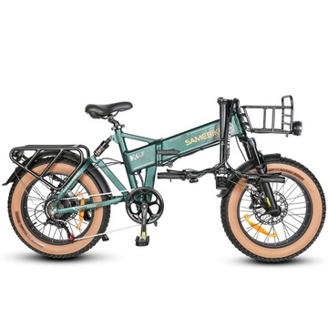 Мужской/женский электрический велосипед Samebike XWLX09 1200 Вт, 15 Ач, 20 дюймов