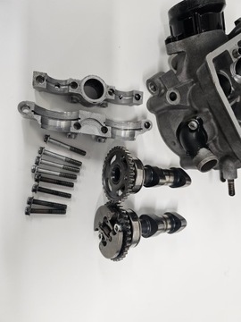 Kawasaki kxf 450 09, головка в сборе, функциональный распредвал