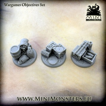 ЦЕЛИ WARGAMES - 3 шт. СМОЛА - Военная машина