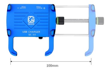 ДЕРЖАТЕЛЬ ДЛЯ ТЕЛЕФОНА ЗАРЯДНОЕ УСТРОЙСТВО ДЛЯ МОТОЦИКЛА USB 3.0 QC