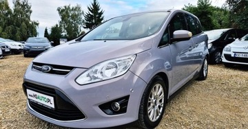 Ford C-MAX II Minivan 1.6 EcoBoost 150KM 2011 Ford Grand C-MAX BENZYNA 7 FOTELI 2x drzwi przesuwne SUPER okazja TIT