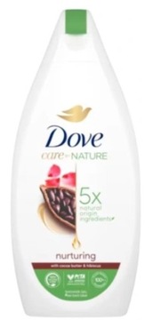 Dove Care Nature Żel pod prysznic Nurturing Kakao i Hibiskus 400 ml