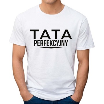 KOSZULKA NA DZIEŃ OJCA TATY MĘSKA PREZENT NA URODZINY ŚWIĘTA T-SHIRT | M