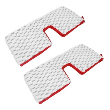 2 чехла для швабры из микрофибры, съемные.