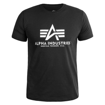 Koszulka T-Shirt Alpha Industries Basic Black S