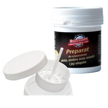 Preparat środek do czyszczenia złota srebra miedzi i jej stopów słoik 140ml