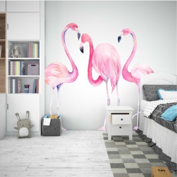 Наклейки на стену 100 см Фламинго для комнаты