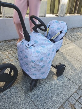 Спальник и грелка для коляски. Водонепроницаемый и ветрозащитный