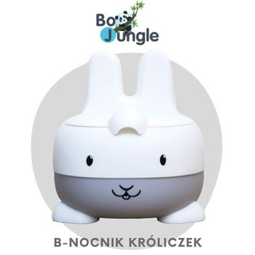 Bo Jungle Potty Bunny серый/белый