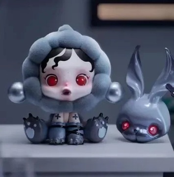 POP MART Skullpanda The Mare of Animals Series Слепая коробка Игрушка для девочек Kawaii